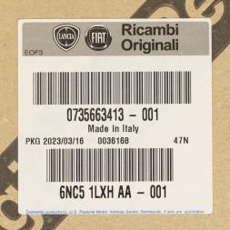 Fiat OE Обшивка дверей задня ліва Fiat 500X OE 735663413
