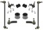 Mapco zestaw0017 КОМПЛЕКТ ПЕРЕДНЬОЇ ПІДВІСИ VW GOLF V SKODA OCTAVIA