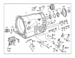 ZanderParts MODUŁ MERCEDES A0002701852 STEROWINK SKRZYNI BIEGÓW KM Модуль управління коробкою передач ISM Mercedes W204 W205 212 W221 A0002701852
