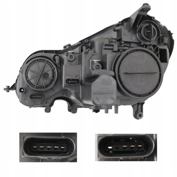 Eagle Eyes 5017100E MHM TUNING Рефлектор Фара Передня Лінза Mercedes E klasa w211 211 Рестайлінг 2006-2009 Р