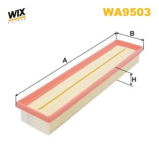 WA9503 WIX FILTERS Фільтр повітряний