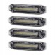 PURELUX Lampa pozycyjna/ obrysowa Purelux Spectre 12X 12/24V 102 mm 3 kolory / 4szt HS15439-19005 Габаритний ліхтар Purelux Spectre 12X 12/24V 102 мм 3 кольори / 4 шт.
