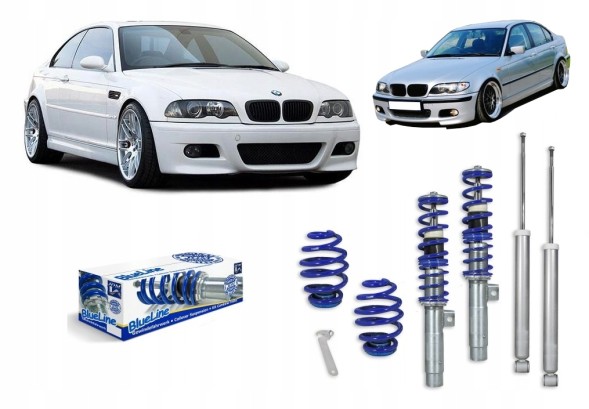 JOM E46_JO741015 ПІДВІСКА РІЗЬБОВА РІЗЬБА BMW E46 98- СЕДАН TOURING КУПЕ КАБРІОЛЕТ КОМПАКТ