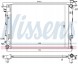 Nissens 675018 Радіатор, система охолодження двигуна nissens 675018