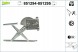 AD BRAKE VIC-63701 Механізм склопідйомника Лівий Передній для TOYOTA COROLLA, COROLLA VERSO 01.01-07.14