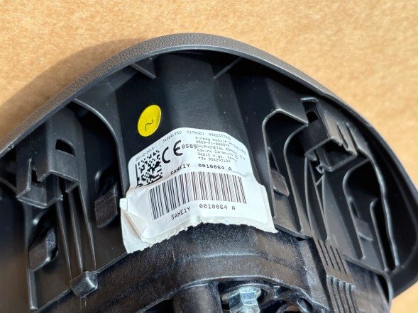 PSA 9860272580 ПОДУШКА БЕЗПЕКИ ВОДІЯ CITROEN E-BERLINGO C3 C5 98223378ZD