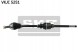 SKF VKJC 5251 Vkjc 5251 skf піввісь citroen c5 pr 934,5мм