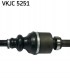 SKF VKJC 5251 Vkjc 5251 skf піввісь citroen c5 pr 934,5мм