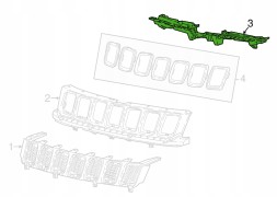 Mopar JEEP COMPASS 21 - КРІПЛЕННЯ КРИШКИ НАКЛАДКИ РЕМЕНЯ РАДІАТОРІВ 2.0Т 68453528AA
