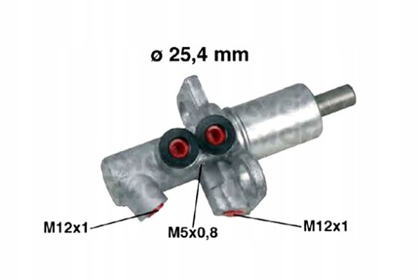 Metzger Головний гальмівний циліндр Metzger 202-458