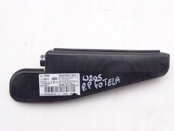 Mercedes-Benz OE 2058600702 GBI_BMW T MERCEDES C-КЛАС W205 14-21 ПОДУШКА AIRBAG СИДІННЯ ПРАВА ОРИГІНАЛ НОВА