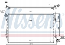 Nissens 65292 Кулер для води nissens 65292 65292