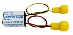 KDL Technologies 050080 Емулятор килимка сидіння A 117 870 01 10 A1178700110 та застібки ременя безпеки з роз'ємами