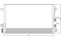Nissens PRO/94929 NIS Конденсатор кондиціонера chrysler voyager iv dodge c + помічник зіткнення #34