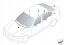BMW OE Скло дверей заднє праве BMW F30 F80 51357259822