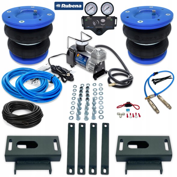 Rubena ASK_BLUE_Movano_NOWE_FWD_2xMANO Пневматичні подушки для opel movano 2010-2026 двоконтурна пневматика