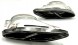 Mercedes-Benz OE A2134903900+A2134904000 НАКОНЕЧНИКИ ГЛУШНИКА MERCEDES E-CLASS W213 S213 E43 AMG ЧОРНІ L+P NIGHT PACK