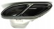 Mercedes-Benz OE A2134903900+A2134904000 НАКОНЕЧНИКИ ГЛУШНИКА MERCEDES E-CLASS W213 S213 E43 AMG ЧОРНІ L+P NIGHT PACK