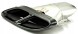 Mercedes-Benz OE A2134903900+A2134904000 НАКОНЕЧНИКИ ГЛУШНИКА MERCEDES E-CLASS W213 S213 E43 AMG ЧОРНІ L+P NIGHT PACK