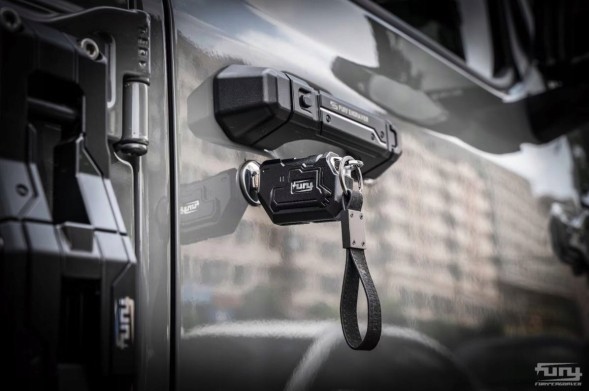 Fury 18277 Алюмінієва оболонка ключа Wrangler JL