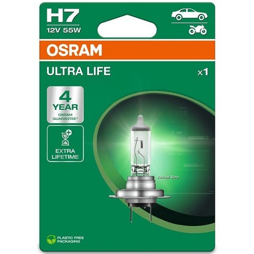 64210ULT 1BL OSRAM Автолампа Osram 55W 12V PX26D