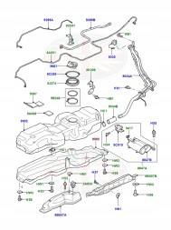 Land Rover заводська комплектація WFN500021 Кришка паливного баку land rover range rover sport l320 wfn500021