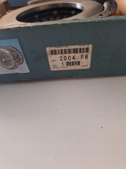 Peugeot OE 2004F6 Комплект зчеплення peugeot 205/405/605 oe 2004f6