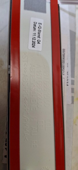 Mercedes-Benz OE A1676861600 PG Освітлення порога дверей задніх MERCEDES GLE A1676861600 Нове