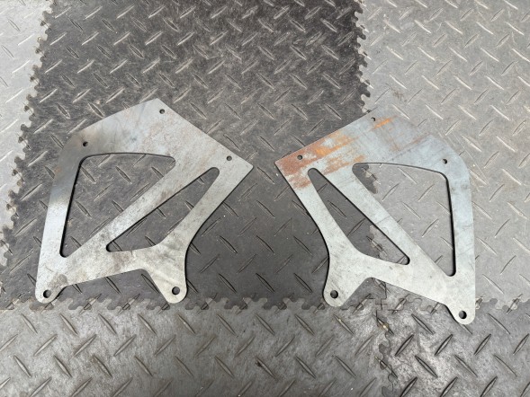 Китай 997GT3RSCustomBracket Porsche 911 997 GT3 RS Кронштейни Спойлера Кріплення