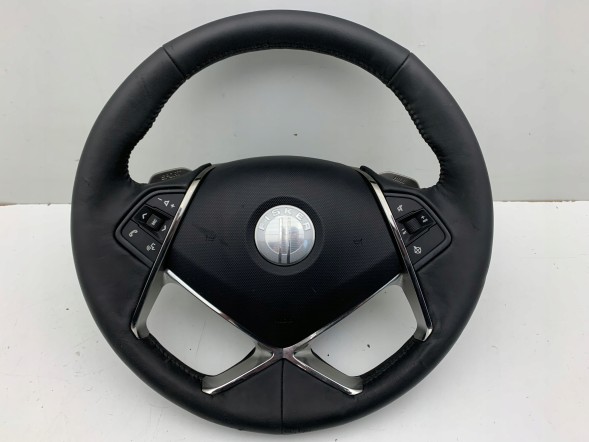 Китай FISKER KARMA KIEROWNICA ŁOPATKI AIRBAG PODUSZKA SKÓRA DEMONTAŻ ORYGINAŁ SULIK FISKER КОРМ КЕРМО ЛОПАТКИ AIRBAG ПОДУШКА ШКІРА ДЕМОНТАЖ ОРИГІНАЛ