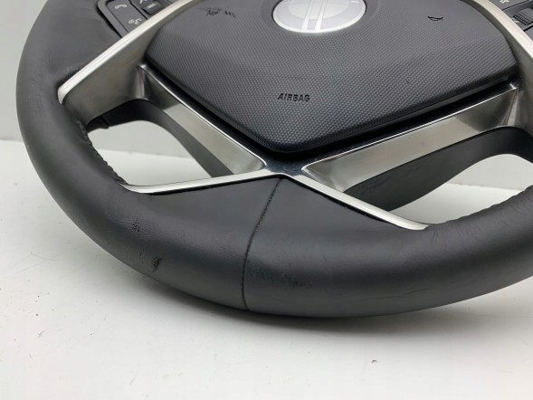 Китай FISKER KARMA KIEROWNICA ŁOPATKI AIRBAG PODUSZKA SKÓRA DEMONTAŻ ORYGINAŁ SULIK FISKER КОРМ КЕРМО ЛОПАТКИ AIRBAG ПОДУШКА ШКІРА ДЕМОНТАЖ ОРИГІНАЛ