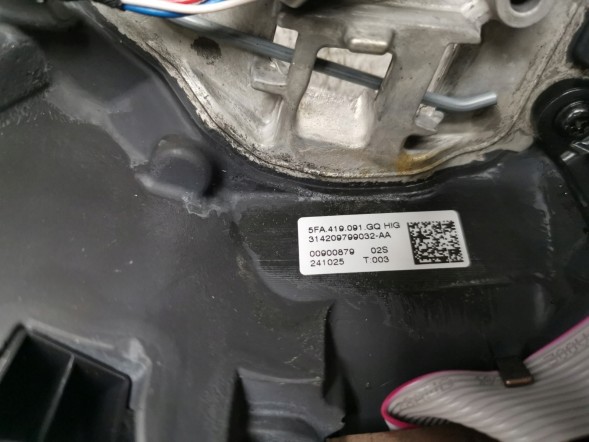 Volkswagen OE 5FA419091GQ, DWP538752OE Спортивне шкіряне кермо Cupra Formentor 5FA419091GQ Нове оригінальне