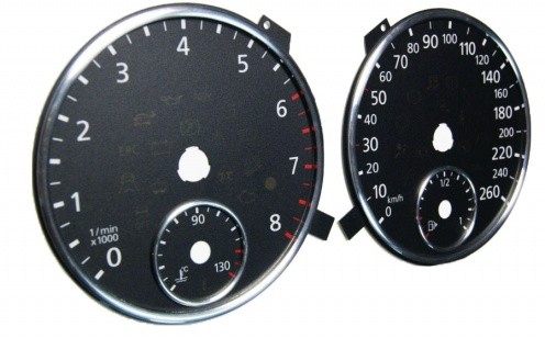 Moman 0089688087367 Одометр показує заміну VW Tiguan MPH на км/год
