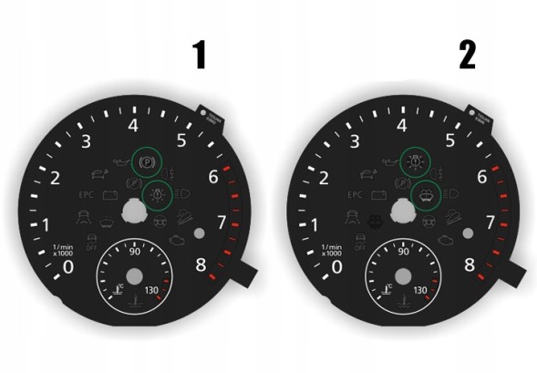Moman 0089688087367 Одометр показує заміну VW Tiguan MPH на км/год