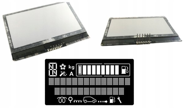 Китай LCD-PIXEL.COM WYŚWIETLACZ FIS LICZNIK RENAULT TRAFIC 2 X63 BOX ДИСПЛЕЙ FIS COUNTER RENAULT TRAFIC 2 X63 BOX