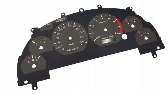 Moman 0089688081808 Заміна циферблатів спідометра Ford Mustang 99-04 на MPH
