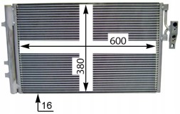 Mahle AC 778 000S Конденсатор mahle original