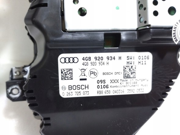 Audi OE 4G0920934H ЛІЧИЛЬНИК ГОДИННИКА ОПИС : 34км / TDI AUDI A7 4G 2011-2017р