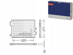 Denso DCN28002 Denso охолоджувач кондиціонера porsche dcn28002