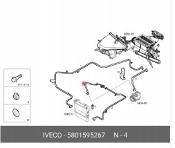 Китай ACN5801595267 Шнур кондиціонування повітря IVECO DAILY 5801595267