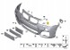 BMW OE 51118064137 BMW X3 F25 X4 F26 M Пакет заглушок омивачів