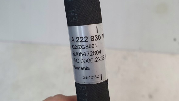 Mercedes-Benz OE ШНУР КОНДИЦІОНУВАННЯ ПОВІТРЯ MERCEDES S-КЛАС W222 A2228301402 13-