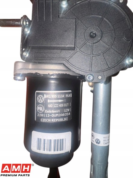 Volkswagen OE 6R1955023 AMH6R195 Оригінальний силовий агрегат склоочисників переднього vwpolo 6r1955023 amh6r195