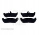 REC REC00589 ДИСКИ + КОЛОДКИ ТИЛЬ CHRYSLER PACIFICA 3,5 03-07