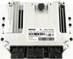 Bosch 0281012467 9663786380IMMO OFF КОМП'ЮТЕР ECU PEUGEOT 207 0281012467 9663786380 IMMO OFF