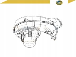 Hella HEL8EW 009 157-491/RS1 Вентилятор hella 9157491 v40031128