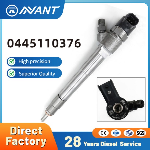 NANT Diesel Fuel Injector Engine Assembly Injection Valves with Strict Pre-Shipment Testing 0445110376
