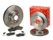 TRW REC0000003 Дискі блоки передні mitsubischi galant iv v vi 256