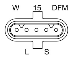 V-maxzone Part VIC-473359 Альтернатор 0 986 081 870 для RVI KERAX, MAGNUM, PREMIUM 2; VOLVO 8700,