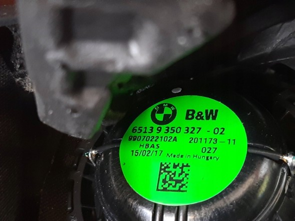 BMW OE 9279629, 9279629-02, 65139279629 Динамік BMW 7 2016 9279629